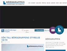 Tablet Screenshot of borsgruppen.se